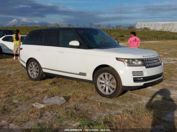  Salvage Land Rover Range Rover