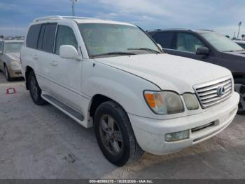  Salvage Lexus LX 470