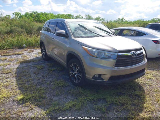  Salvage Toyota Highlander