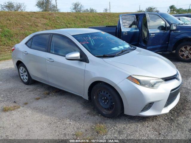  Salvage Toyota Corolla