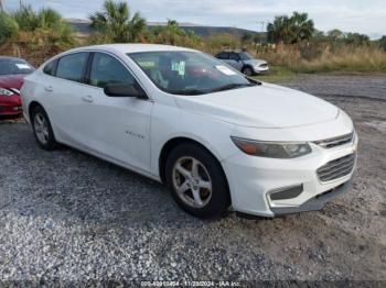  Salvage Chevrolet Malibu