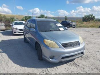  Salvage Toyota Matrix