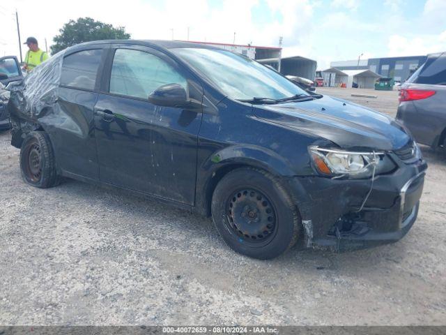  Salvage Chevrolet Sonic