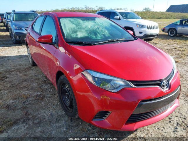  Salvage Toyota Corolla