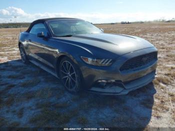  Salvage Ford Mustang