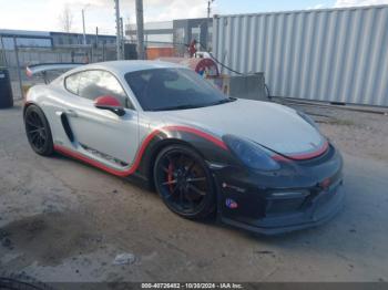  Salvage Porsche Cayman