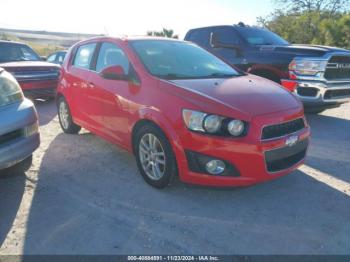  Salvage Chevrolet Sonic