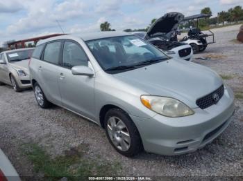  Salvage Toyota Matrix