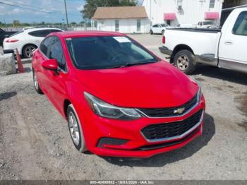  Salvage Chevrolet Cruze