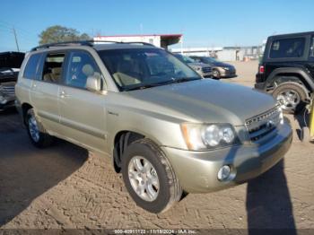  Salvage Toyota Highlander