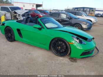  Salvage Porsche 718 Boxster