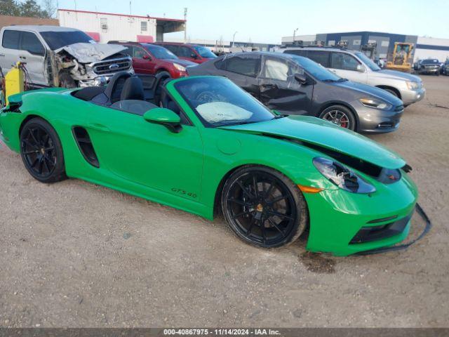  Salvage Porsche 718 Boxster