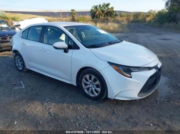  Salvage Toyota Corolla