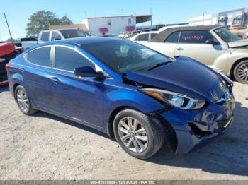  Salvage Hyundai ELANTRA