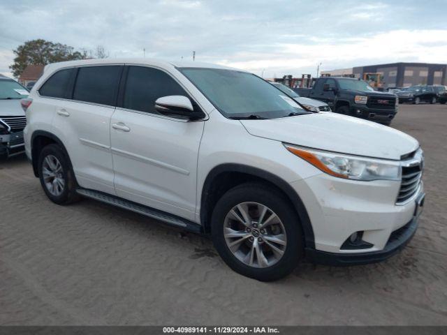  Salvage Toyota Highlander