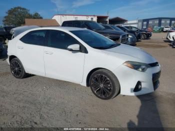  Salvage Toyota Corolla