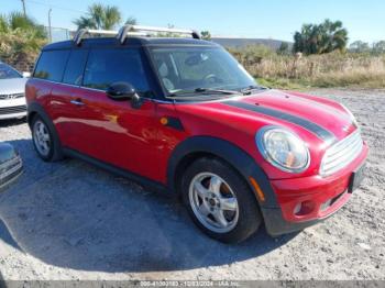  Salvage MINI Cooper Clubman