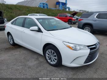  Salvage Toyota Camry