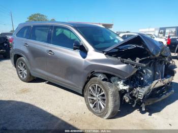  Salvage Toyota Highlander