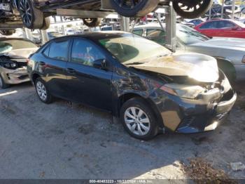  Salvage Toyota Corolla