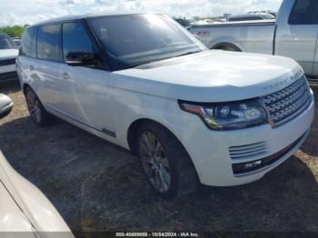  Salvage Land Rover Range Rover