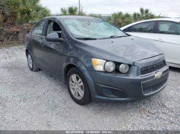  Salvage Chevrolet Sonic