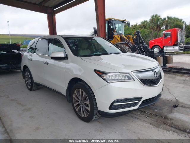  Salvage Acura MDX