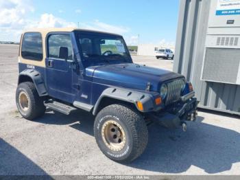  Salvage Jeep Wrangler