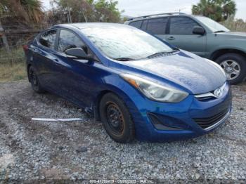  Salvage Hyundai ELANTRA