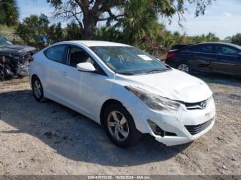  Salvage Hyundai ELANTRA