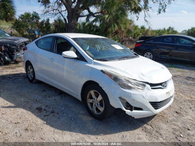  Salvage Hyundai ELANTRA