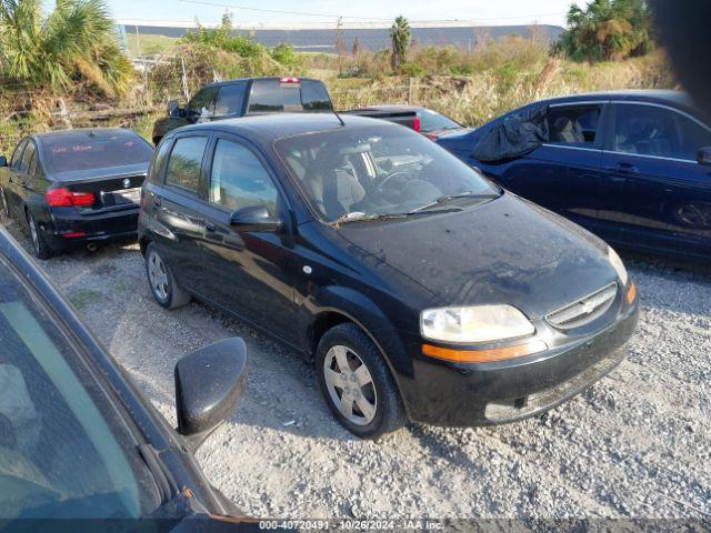  Salvage Chevrolet Aveo 5