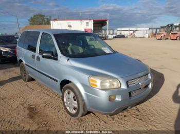  Salvage Chevrolet Uplander