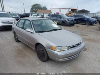  Salvage Toyota Corolla