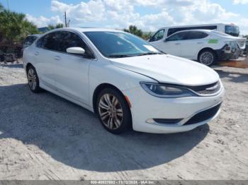  Salvage Chrysler 200