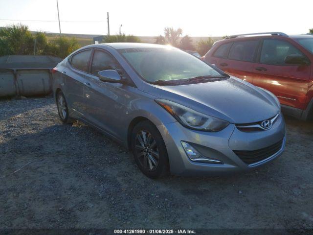  Salvage Hyundai ELANTRA