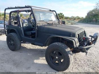  Salvage Jeep Wrangler