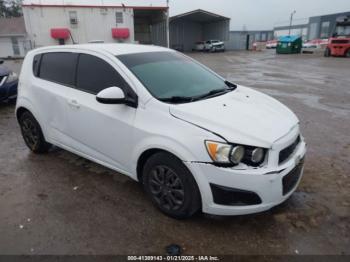  Salvage Chevrolet Sonic