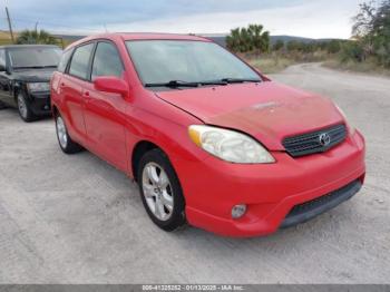  Salvage Toyota Matrix