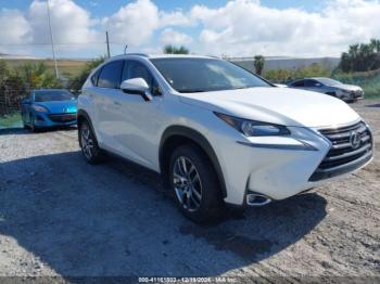  Salvage Lexus NX