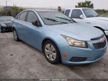  Salvage Chevrolet Cruze