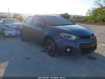  Salvage Toyota Corolla