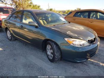  Salvage Toyota Camry