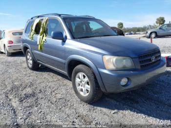  Salvage Toyota Highlander