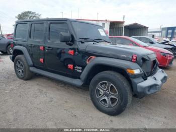  Salvage Jeep Wrangler