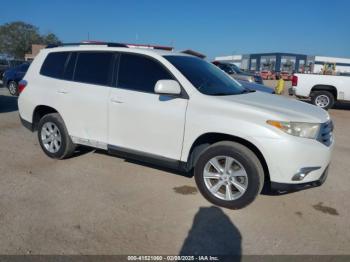  Salvage Toyota Highlander