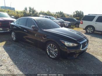  Salvage INFINITI Q50