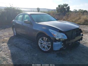  Salvage INFINITI G37