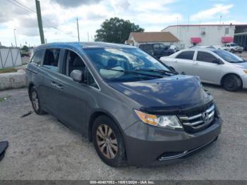  Salvage Honda Odyssey