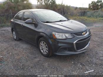  Salvage Chevrolet Sonic